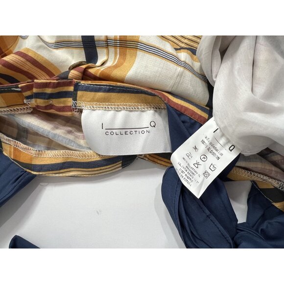 IQ Collection Tie Shoulder Dress in Orange - Picture 4 of 4